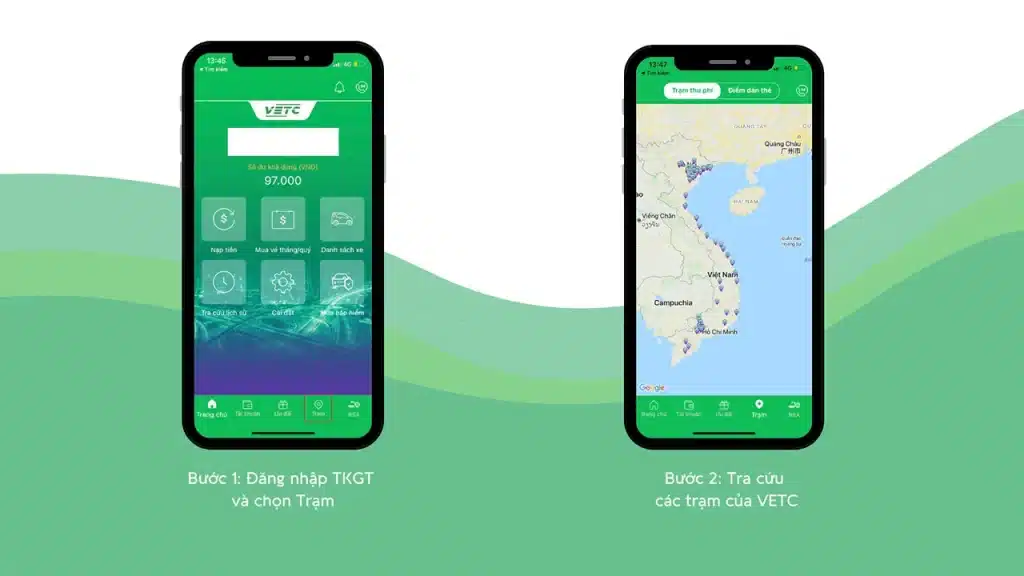 Hướng dẫn nạp tiền VETC - Giá Xe 24H