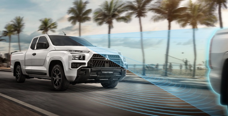 Mitsubishi Triton Mega Cab STREET: Mẫu Bán Tải Mới Đầy Đổi Mới Tại ĐNA - Giá Xe 24H Thiết kế hầm hố của Triton STREET