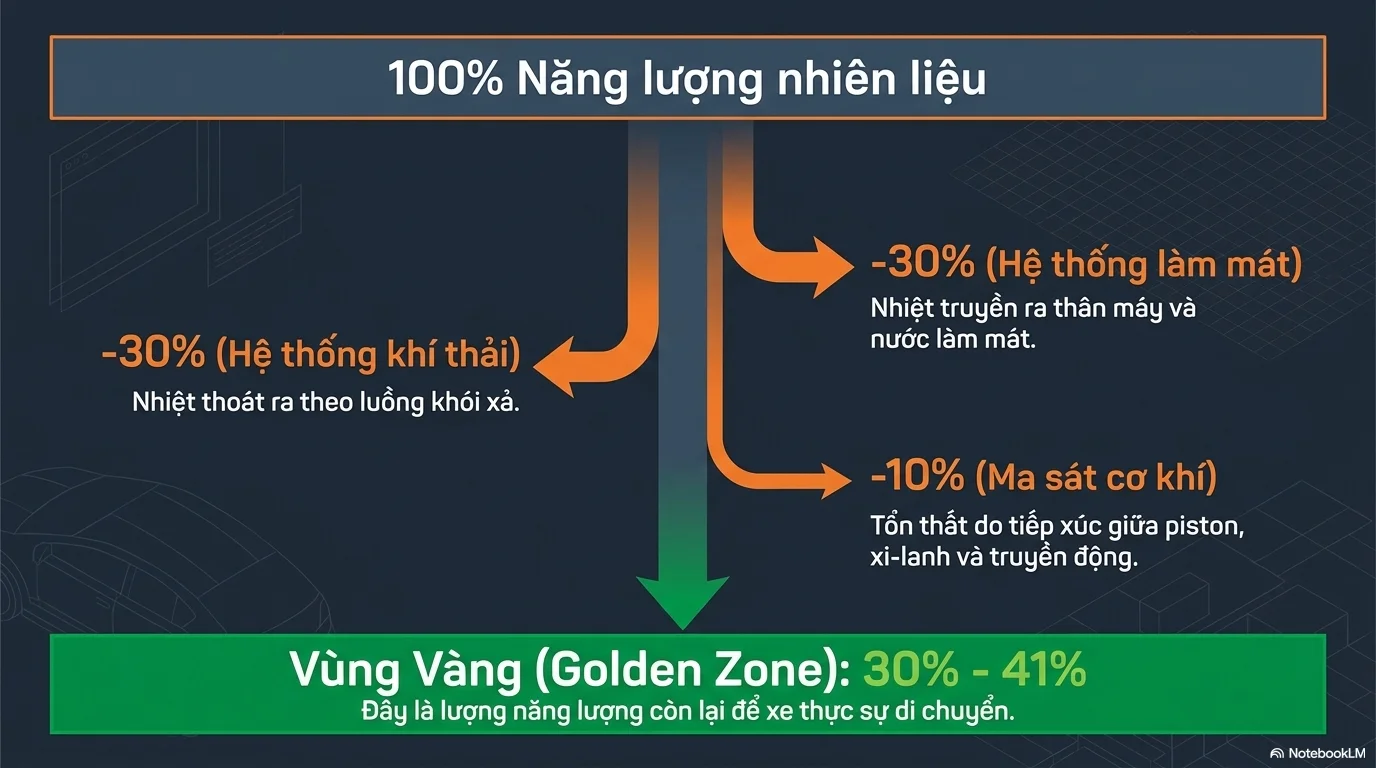 Hiệu suất nhiệt và mức tiêu hao nhiên liệu: Chìa khóa tối ưu chi phí vận hành ô tô - Giá Xe 24H hiệu suất nhiệt và mức tiêu hao nhiên liệu - Giá Xe 24H