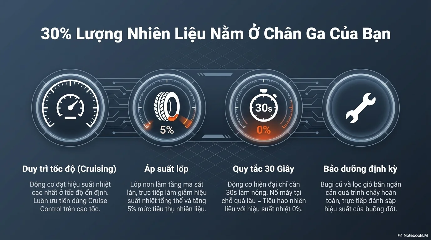 Hiệu suất nhiệt và mức tiêu hao nhiên liệu: Chìa khóa tối ưu chi phí vận hành ô tô - Giá Xe 24H hiệu suất nhiệt và mức tiêu hao nhiên liệu - Giá Xe 24H