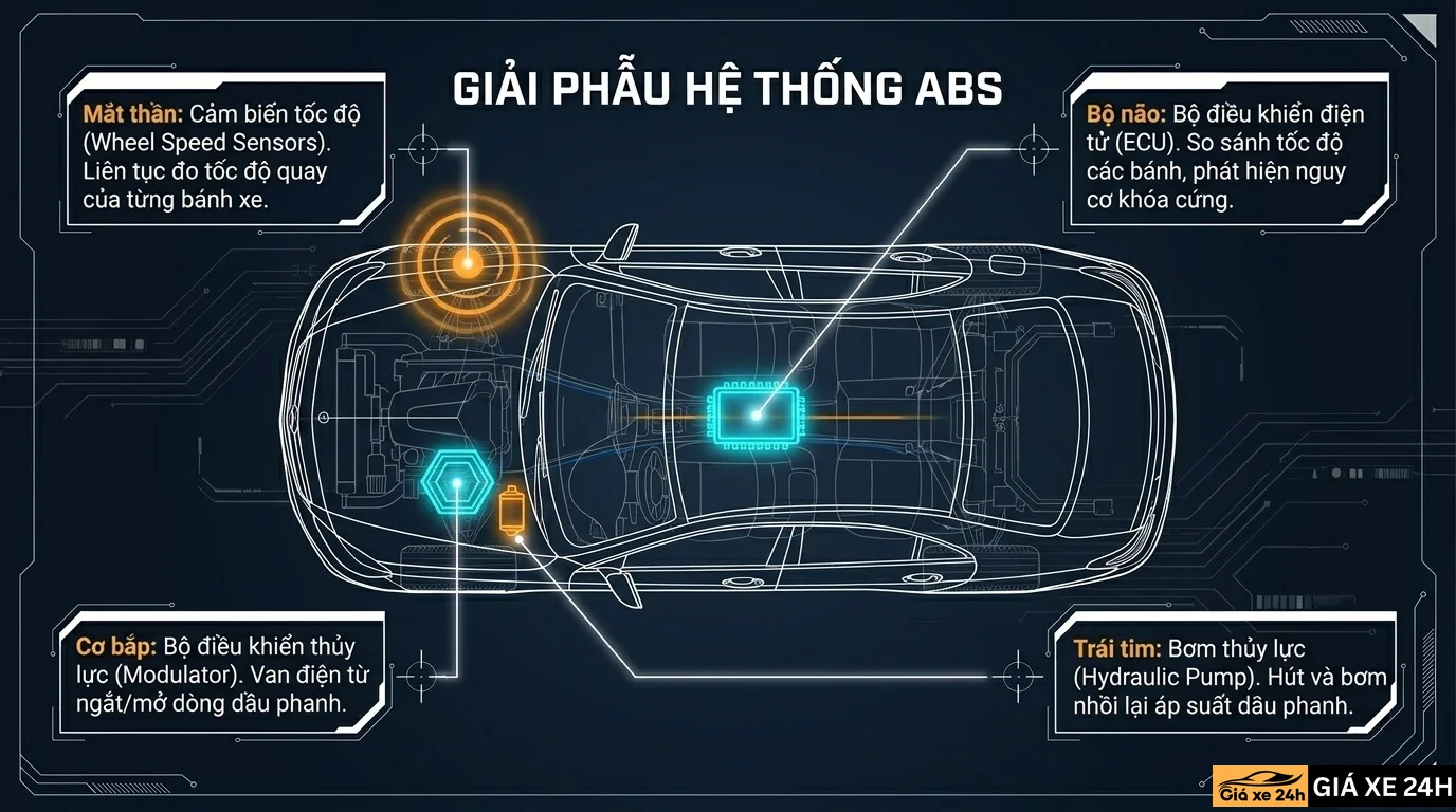 thống phanh abs tìm - Giá Xe 24H