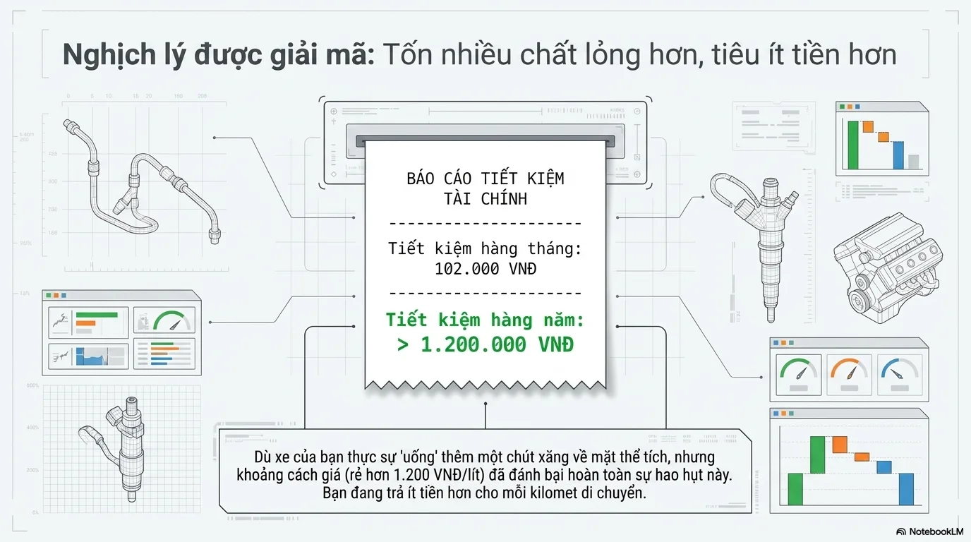 xăng e10 có gây hao xăng không - Giá Xe 24H