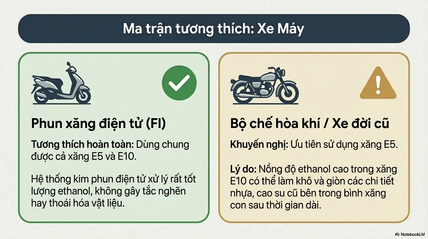 Xăng E5 và xăng E10 là gì? So sánh chi tiết và hướng dẫn sử dụng - Giá Xe 24H Xăng E5 và xăng E10 là gì - Giá Xe 24H
