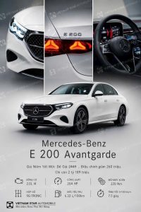 E200 all new giá shock giảm 400 tr hỗ trợ trả góp 80%