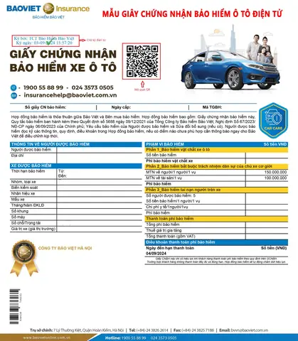 Giấy Chứng Nhận Bảo Hiểm Xe Ô Tô: Hiểu Rõ Để Lái Xe An Tâm - Giá Xe 24H Giấy Chứng Nhận Bảo Hiểm Xe Ô Tô: Hướng Dẫn Tra Cứu, Cấp Lại & Mẹo Sử Dụng - Thiên Minh Autosafety - TMAS Việt Nam